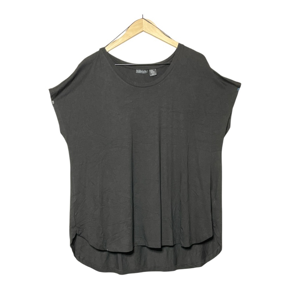 TAHARI Women's Black Top